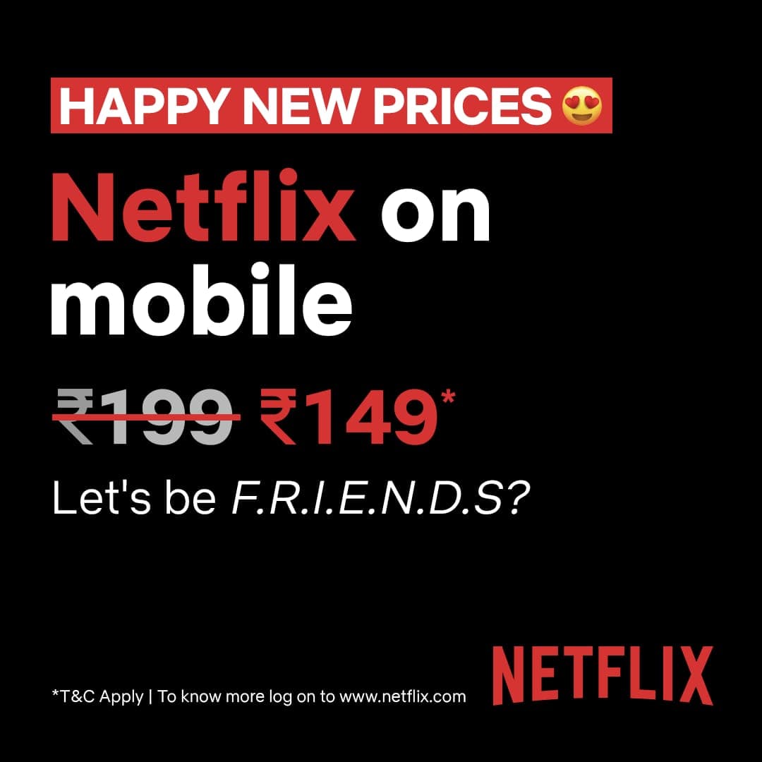 Netflix पर अब मनपसंद मूवी और शोज देखना हुआ और भी सस्ता, 500 वाला प्लान सिर्फ 199 में
