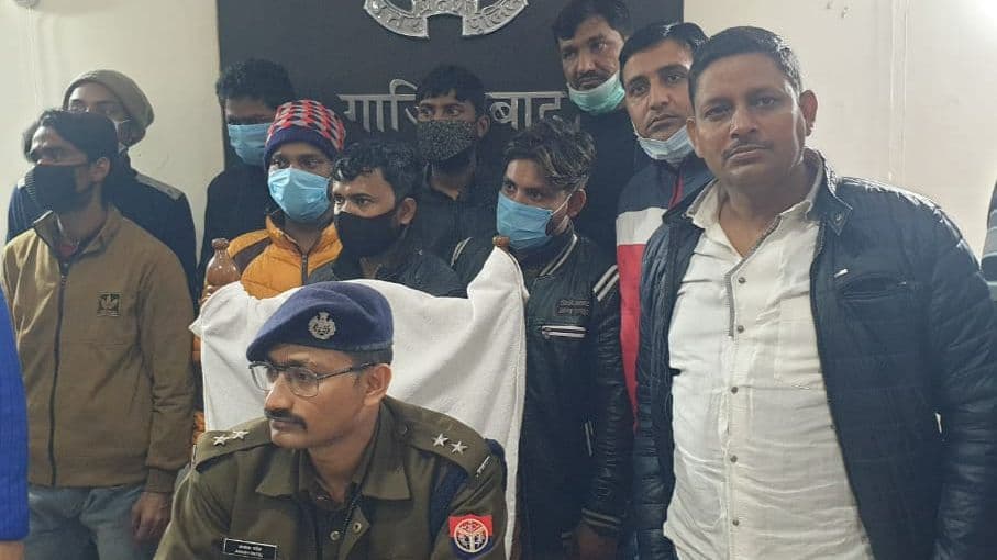 गाजियाबाद पुलिस ने नकली नोट बनाने वाले गिरोह का किया पर्दाफाश, सात गिरफ्तार
