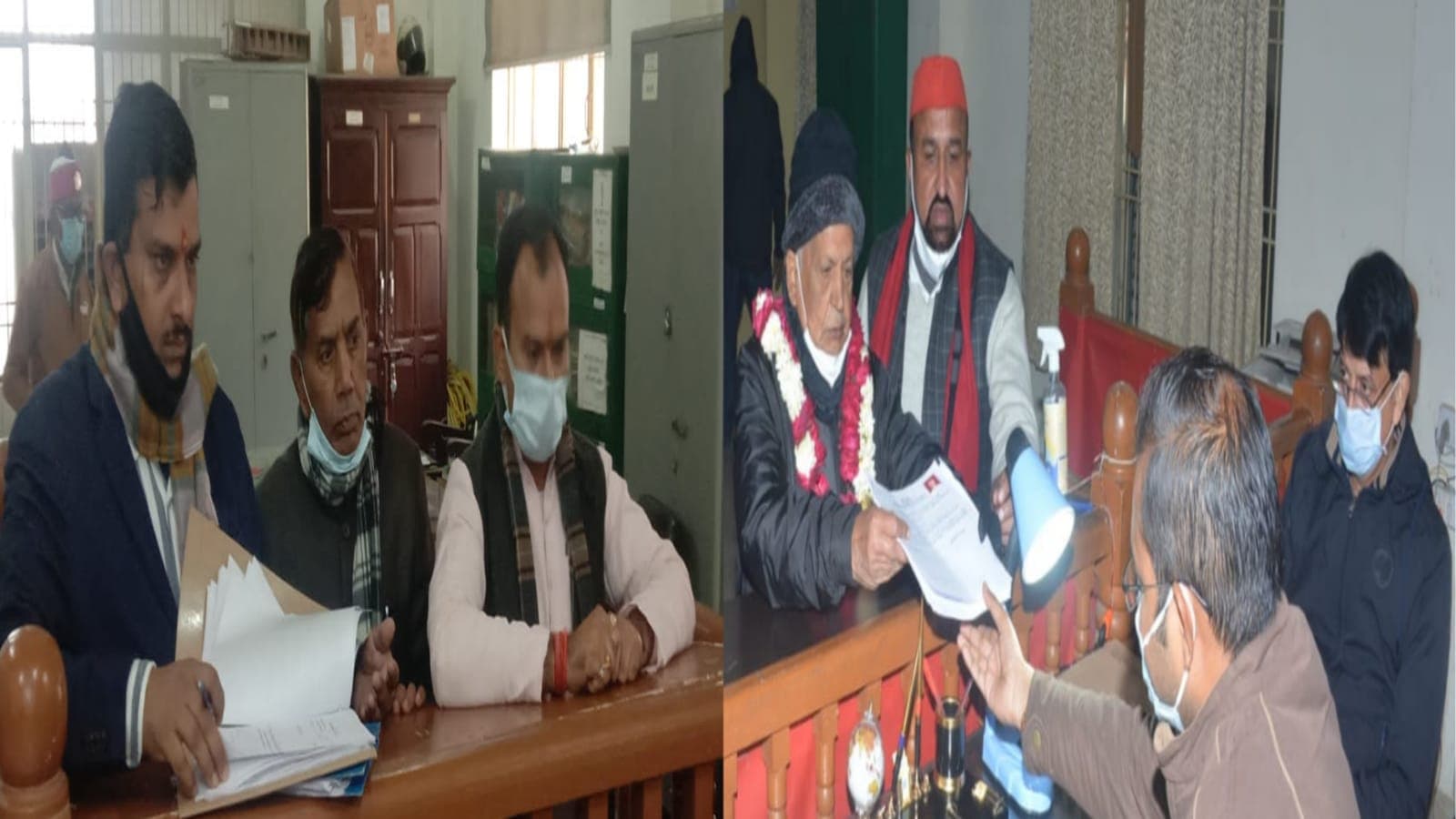 Aligarh News: अलीगढ़ में सपा-बसपा समेत 4 ने भरे पर्चे, 25 ने खरीदे नामांकन पत्र