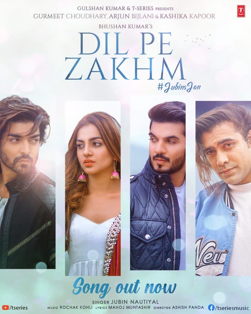 "दिल पे ज़ख्म" गाना हुआ रिलीज़, गुरमीत चौधरी, अर्जुन बिजलानी,कशिका की दिखी जबरदस्त केमेस्ट्री