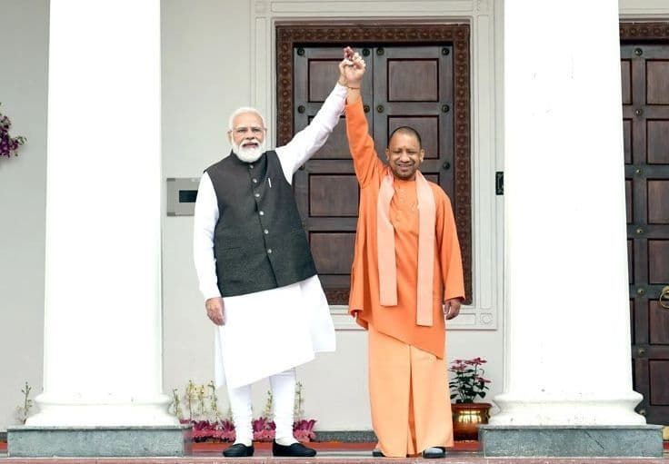 Assembly Election 2023 : CM योगी बोले- प्रधानमंत्री नरेंद्र मोदी के नेतृत्व में तीन राज्यों में जीत हासिल हुई