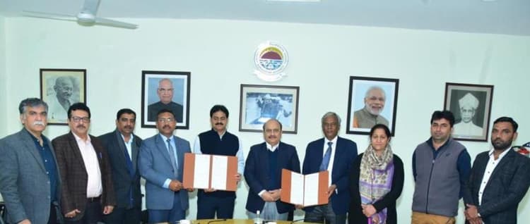 अलीगढ़ मुस्लिम विश्वविद्यालय और कुरूक्षेत्र विश्वविद्यालय के बीच हुआ करार