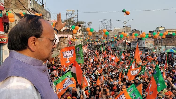 Prayagraj Election Result 2022: इलाहाबाद शहर पश्चिम से सिद्धार्थनाथ सिंह आगे, मिल रही कड़ी टक्कर?