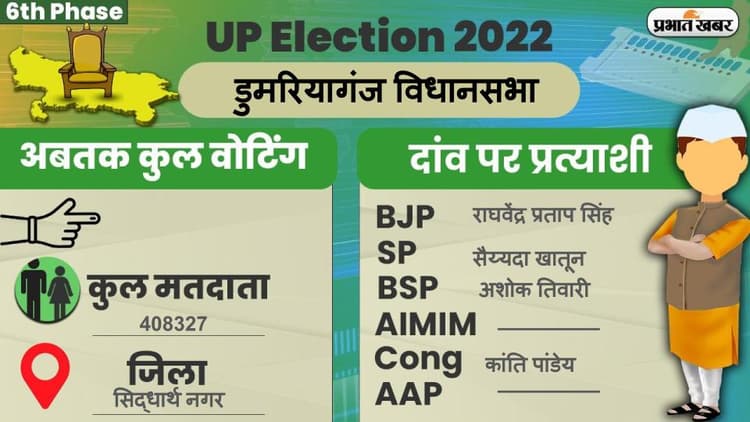UP Chunav 2022: डुमरियागंज विधानसभा में कैसा रहा मतदान और कितना रहा वोटिंग प्रतिशत, जानें सबकुछ