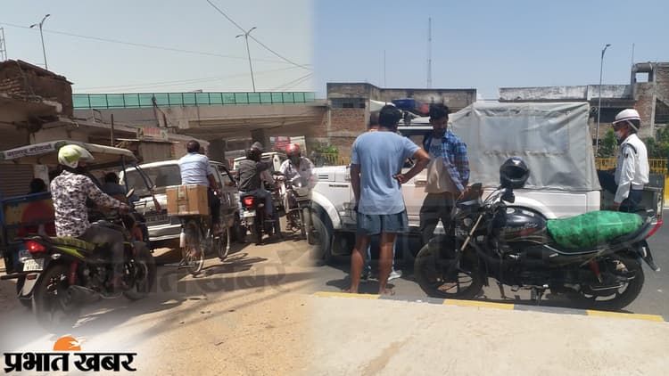 Video देखिए SSP साहेब, क्या कर रही है आपकी पुलिस, जाम में फंसी है जनता, वसूली में लगे हैं सिपाही जी..