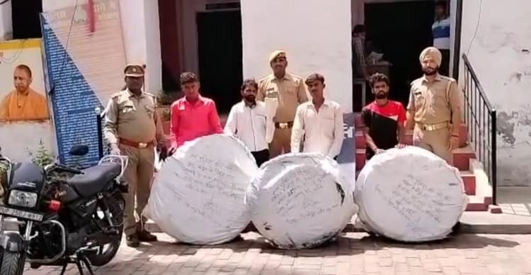 Bareilly News: पुलिस ने घरों में अंधेरा करने वाले चार चोरों को किया गिरफ्तार, 1500 मीटर विद्युत तार बरामद