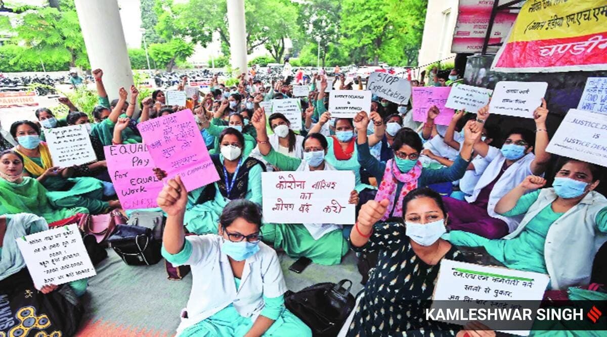 बिहारः चौथी लहर की आहट के बीच कॉन्ट्रैक्ट पर काम करने वाले 12 हजार हेल्थ वर्कर्स को मिलेगा अब EPF का लाभ