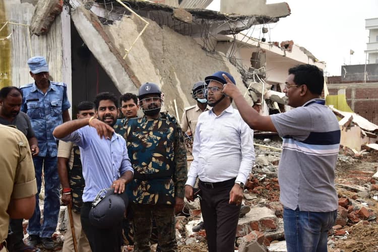 राजीव नगर में अतिक्रमण के खिलाफ जारी रहेगा अभियान,धारा 144 लागू, 5 लोगों के एक साथ एकत्रित होने पर रोक