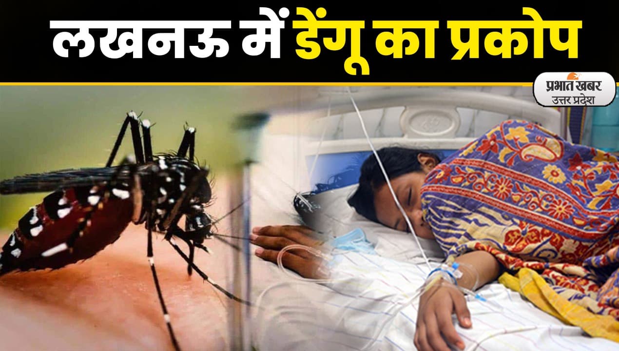 Dengue Outbreak in Lucknow : लखनऊ में डेंगू का कहर, अस्पतालों में मरीजों की भीड़