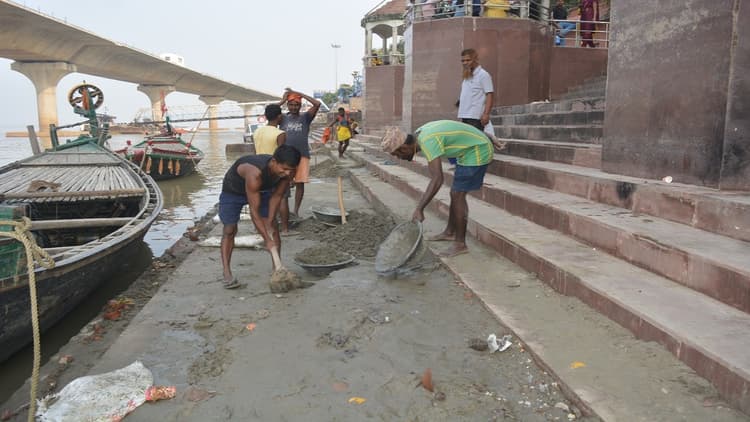 Kartik Purnima के लिए गंगा घाटों को सजा रहा पटना नगर निगम, छठ के जैसी ही होगी व्यवस्था