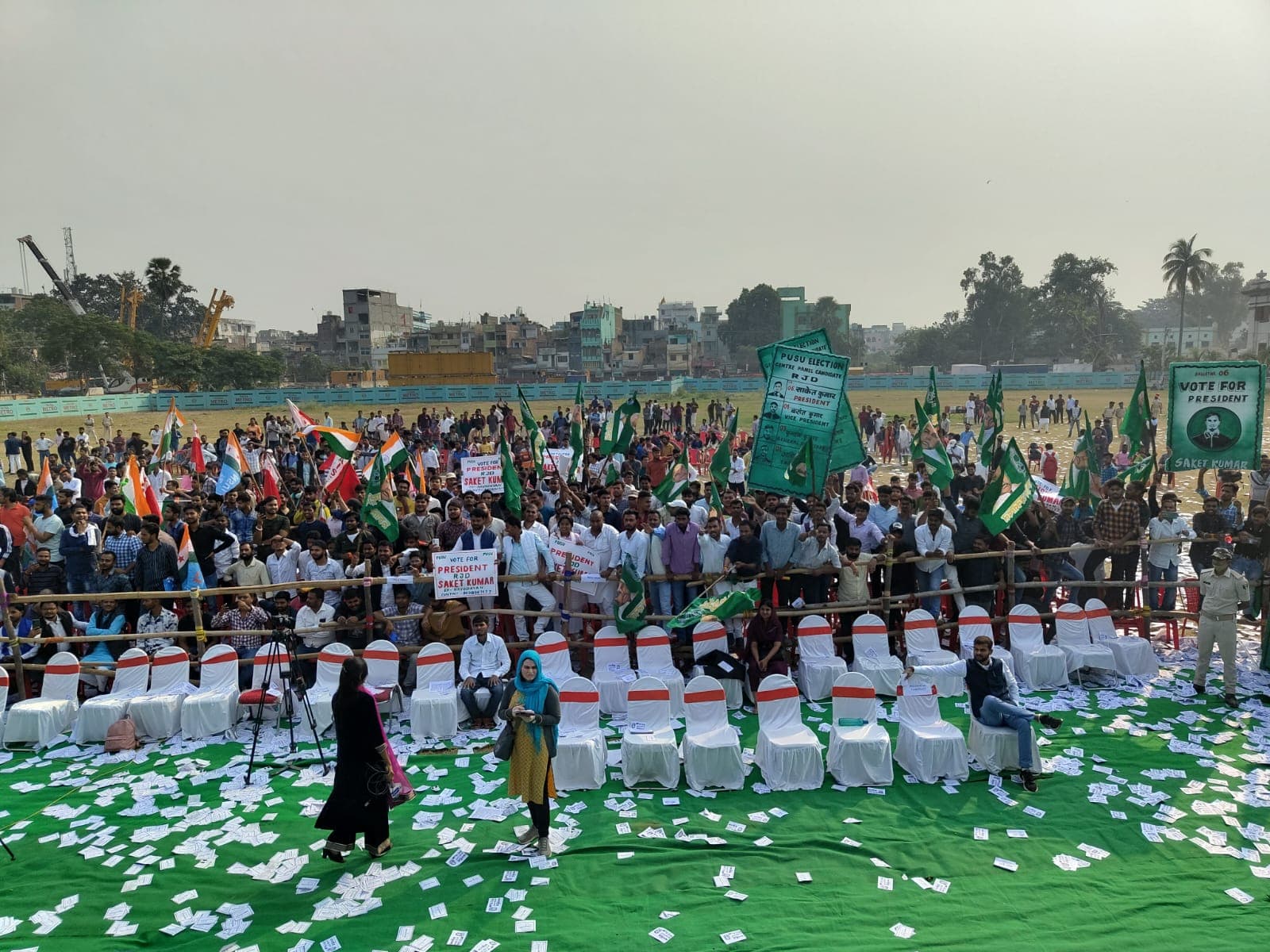 PU Student Union Election Live: प्रेसिडेंसियल डिबेट में हंगामा, छात्र कार्यकर्ताओं और पुलिस के बीच झड़प