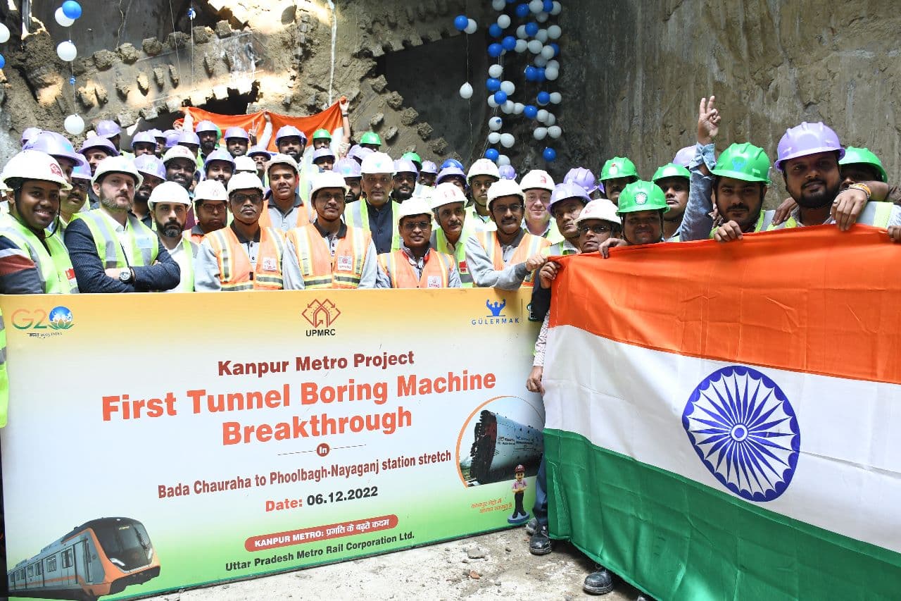 UP: कानपुर मेट्रो ने 'नाना' टीबीएम के जरिए रचा इतिहास, इस तरह पूरा हुआ चुनौतीपूर्ण काम