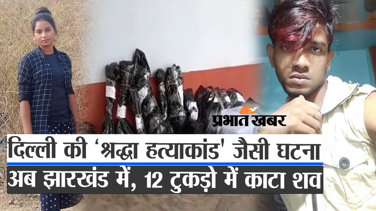 Video : दिल्ली की ‘श्रद्धा हत्याकांड’ जैसी घटना अब झारखंड में, 12 टुकड़ो में काटा शव