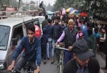 पूर्णियाः नगर निगम चुनाव के प्रचार के अंतिम पहर प्रत्याशियों के रोड शो से लगा जाम, कराह उठा शहर