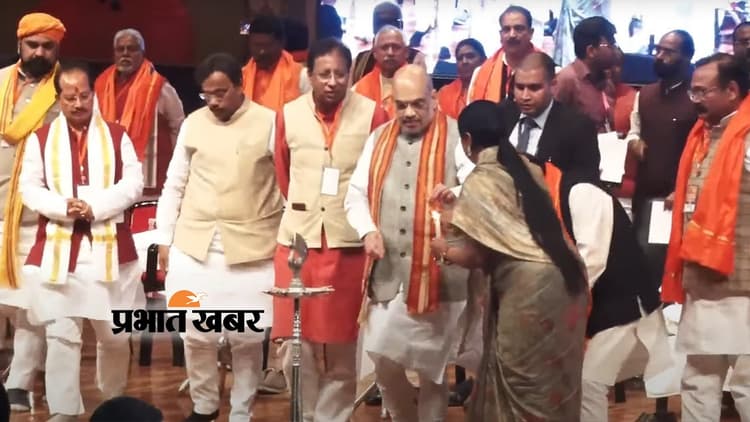 नरेंद्र मोदी ही करेंगे स्वामी सहजानंद के सपनों को पूरा, बोले अमित शाह- किसानों को दिया सबा दो लाख करोड़