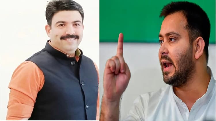 बिहार के डिप्टी CM ने कही 'माकूल जवाब ' देने की बात, बदले में UP MLA ने तेजस्वी को दी 'आजम हश्र ' की चेतावनी