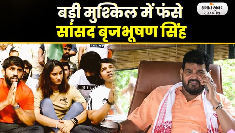 पहलवानों का यौन उत्पीड़न मामला: कैसरगंज से सांसद  और WFI प्रमुख बृज भूषण सिंह को दो दिन की अंतरिम जमानत मिली