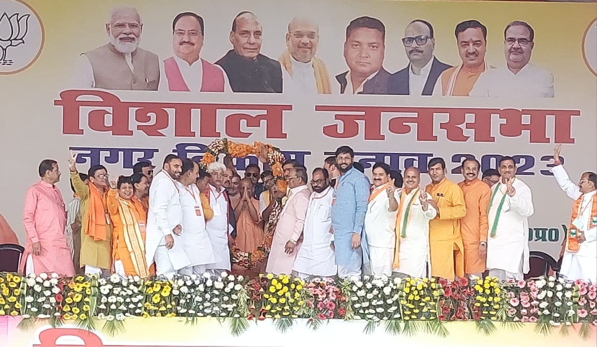 UP Nikay Chunav 2023:  CM योगी ने भरी हुंकार, बोले- हमने उत्तर प्रदेश के दंगों पर लगा दिया अलीगढ़ का ताला