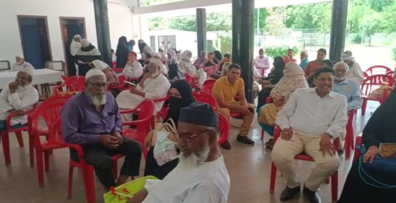 यात्रा से पहले 453 हज यात्रियों का हुआ वैक्सीनेशन, पोलियो और मैंनेजाइटिस का लगा टीका