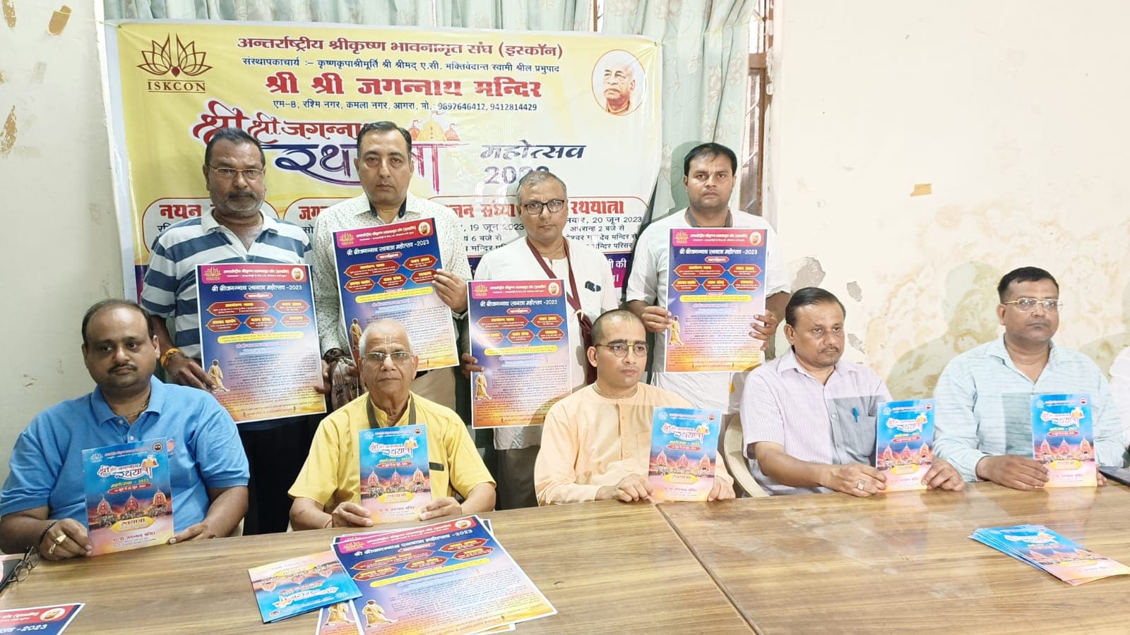 आगरा में भक्त खींचेंगे श्री जगन्नाथ भगवान का रथ, 5 दिवसीय श्री जगन्नाथ रथयात्रा महोत्सव की तैयारी