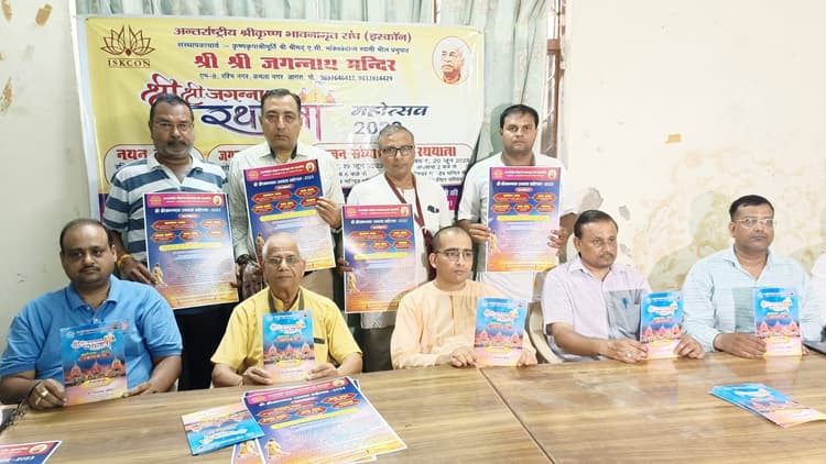 आगरा में भक्त खींचेंगे श्री जगन्नाथ भगवान का रथ, 5 दिवसीय श्री जगन्नाथ रथयात्रा महोत्सव की तैयारी