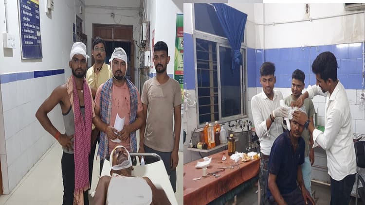 बिहार: औरंगाबाद में आपसी विवाद में दो पक्षोंं के बीच जमकर चले लाठी-डंडे, हिंसक झड़प में दस लोग घायल