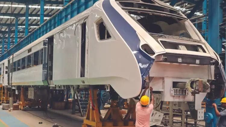 वंदेभारत एक्सप्रेस अब कानपुर में बने बोगी फ्रेम साथ दौड़ेगी, मेट्रो के कोच भी हो रहे तैयार