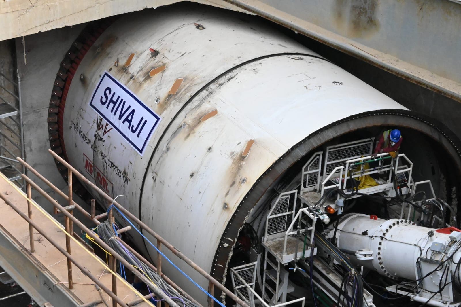 Agra मेट्रो : 'टीबीएम' शिवाजी को किया गया लांच , भूमिगत कार्य में आएगी तेजी