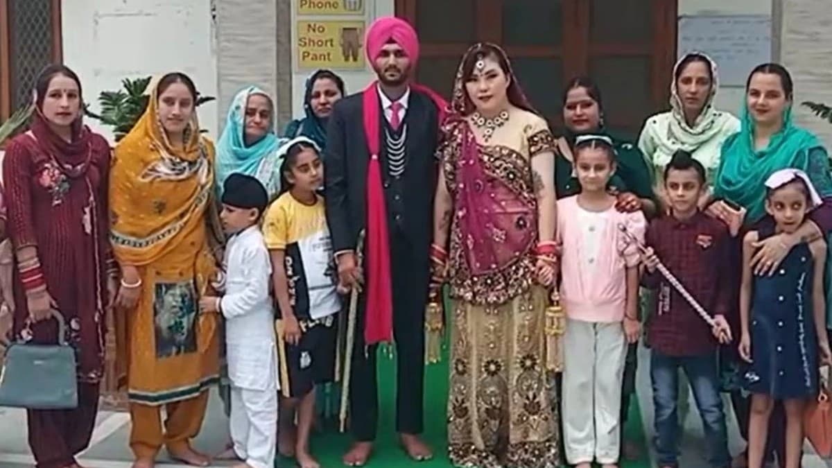 साउथ कोरिया की किम बोह नी बनीं शाहजहांपुर के सुखजीत की दुल्हन, साइबर कैफे में काम के दौरान हुआ प्यार