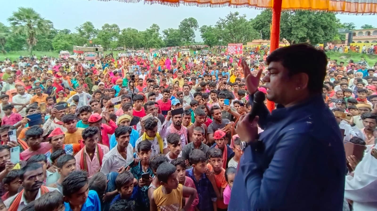 मुजफ्फरपुर की संकल्प यात्रा में सहनी ने दी चुनौती, ' जब समाज के लोग रक्षा के लिए तैयार हो तो क्यों डरना'