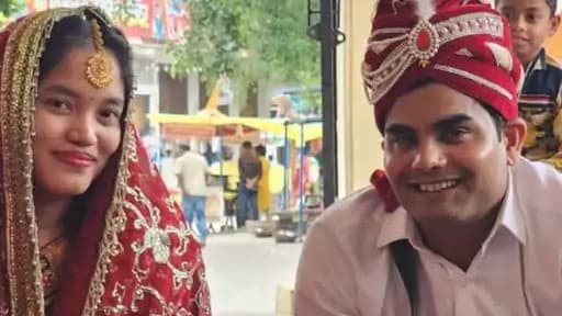 इटली की लड़की को भाया काशी का लड़का, जॉर्जिया में किया शादी, जौनपुर में महादेव का आशीर्वाद लेने पहुंचा जोड़ा