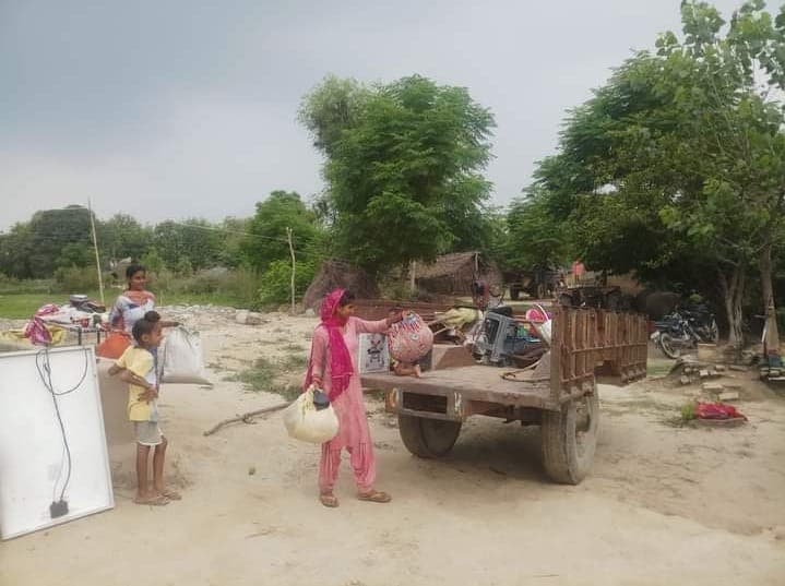 बरेली के तीर्थनगर को आगोश में लेने की कोशिश में रामगंगा, खतरे में गांव का अस्तित्व, कई गांवों में बाढ़ का खतरा