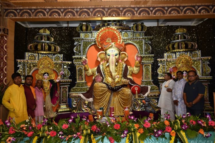 Ganesh Puja 2023: राउरकेला में गणेशोत्सव की धूम, देखिए राउरकेला के कुछ खास पूजा पंडाल