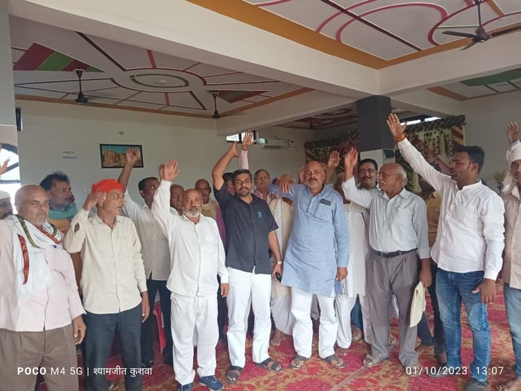 ग्रीनफील्ड एक्सप्रेसवे: किसानों को नहीं मिला जमीन का मुआवजा, लोकसभा चुनाव बहिष्कार करने का लिया फैसला