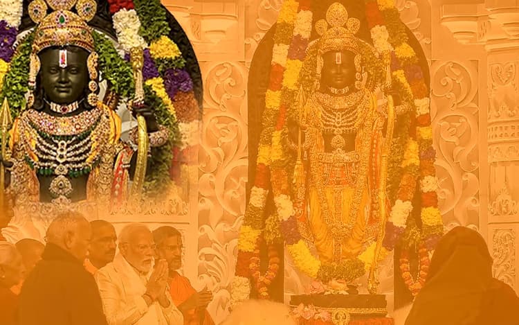 Ayodhya Ram Mandir: गृह मंत्री अमित शाह ने श्रीराम के आगमन पर जलाए दीपक