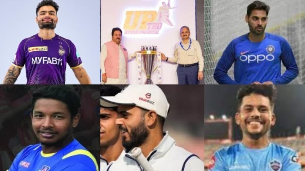 UP T20 League: रिंकू सिंह पर मेरठ मावेरिक्स, नोएडा सुपर किंग्स ने भुवनेश्वर कुमार पर लगाया दांव, देखें लिस्ट