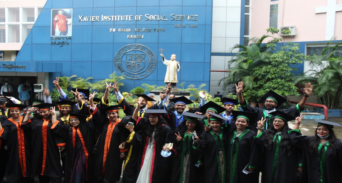 XISS रांची के 60वें दीक्षांत समारोह में 298 छात्र  हुए सम्मानित,विशाल बोले- बिना मेहनत के नहीं हो सकता कोई सफल