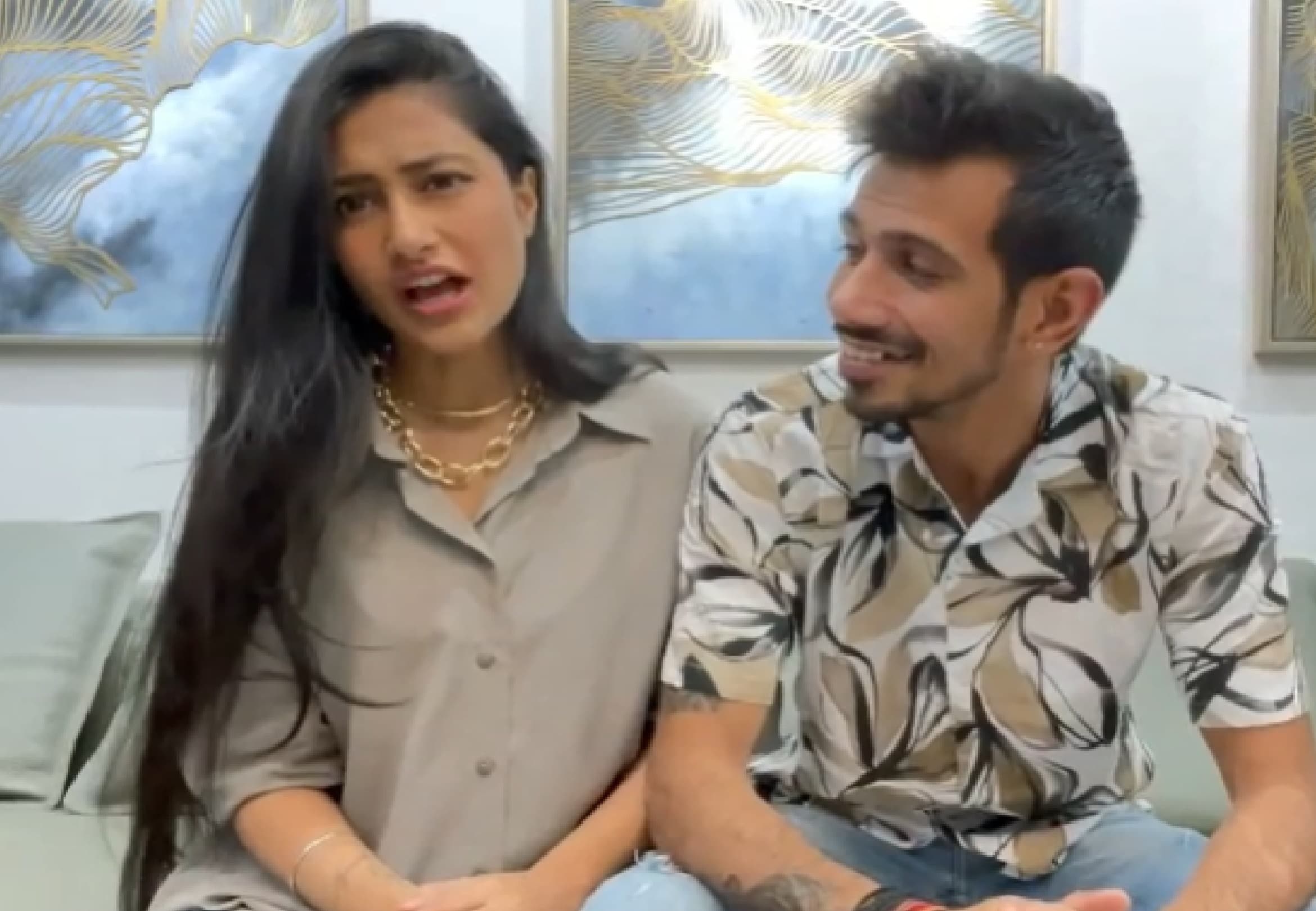 युजवेंद्र चहल को गुगली करना वाइफ धनाश्री वर्मा ने सिखाया ? यकीन नहीं तो आप ही देख लें