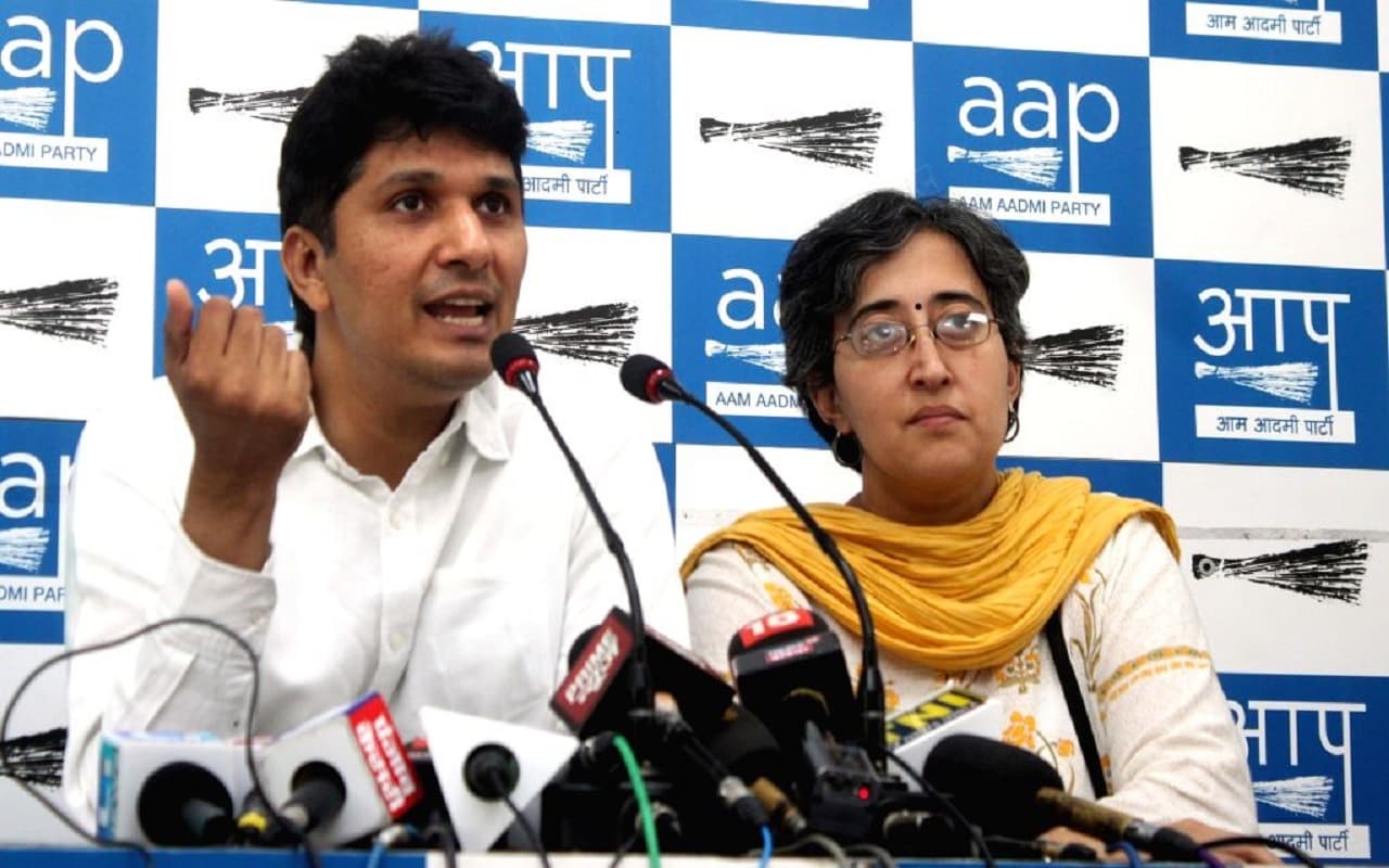 मंत्री बनेंगे सौरभ भारद्वाज और आतिशी मार्लेना, CM अरविंद केजरीवाल ने दोनों का नाम LG को भेजा