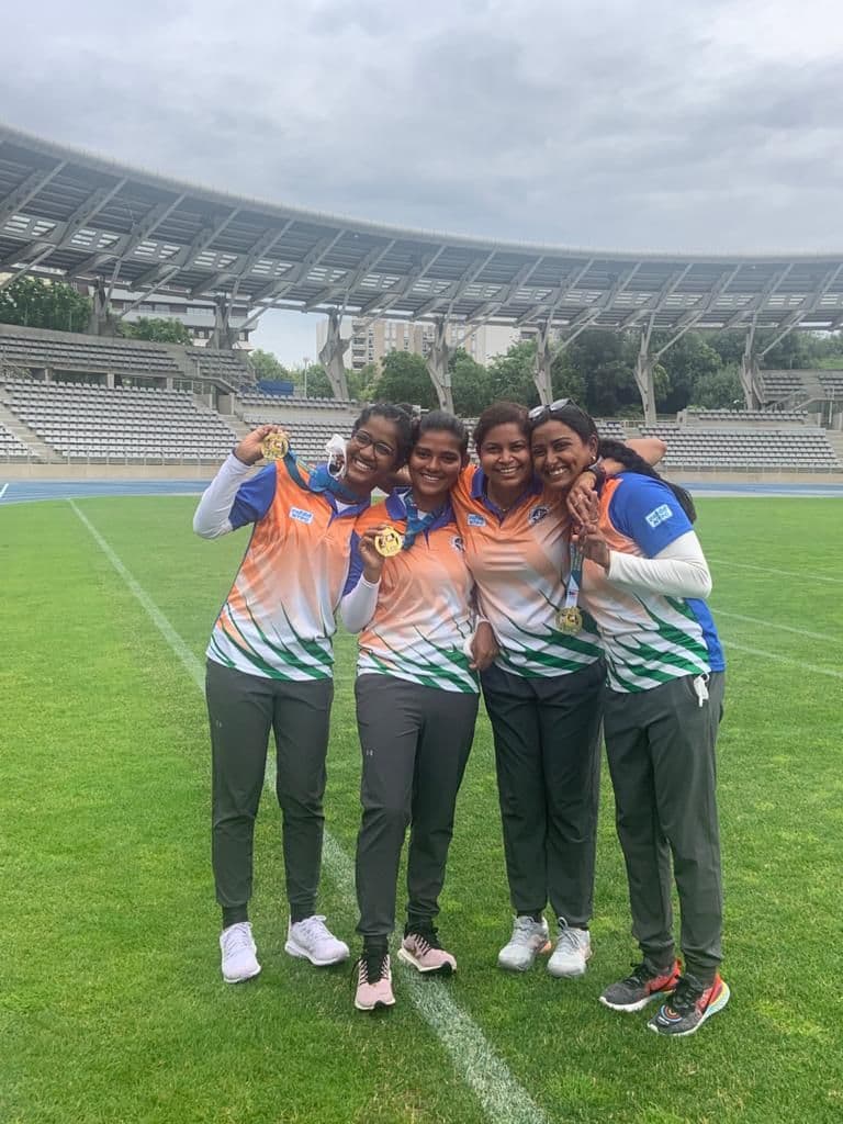 झारखंड की बेटियों ने पेरिस में किया कमाल, भारतीय महिला रिकर्व तीरंदाजी टीम ने जीता गोल्ड