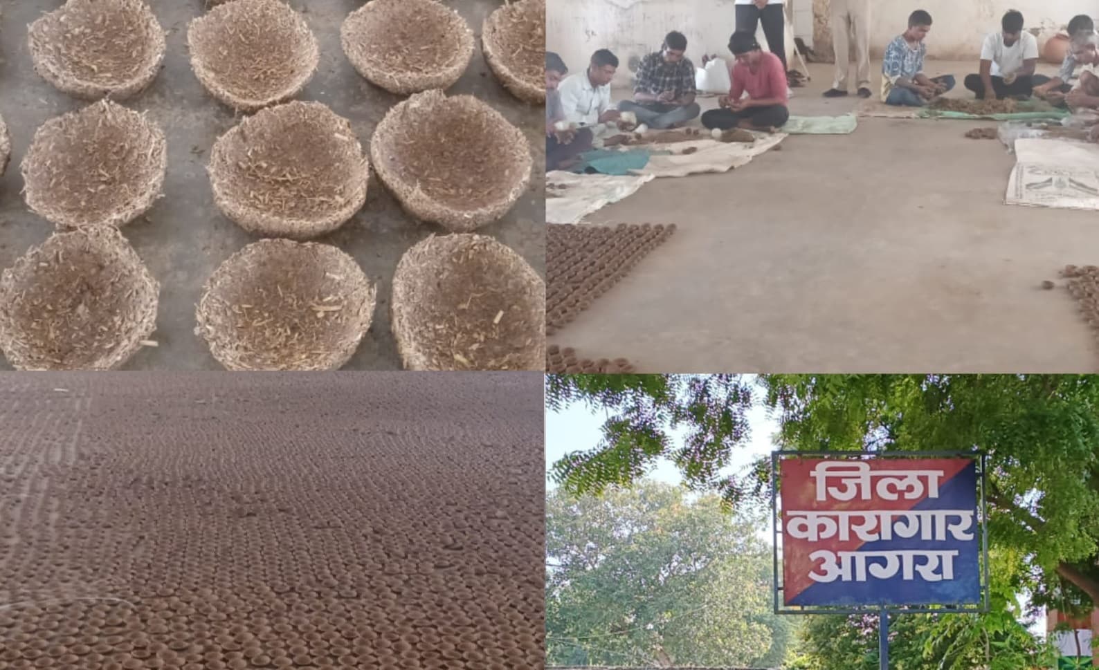 Agra News: जेल में सजा काट रहे कैदी रोशन करेंगे सैकड़ों घरों की दिवाली, आगरा में बन रहे हैं ये खास दीपक