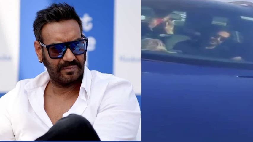 Ajay Devgn शर्म करो! आंदोलन कर रहे किसानों ने ऐक्टर की कार जबरन रोक कर किया परेशान