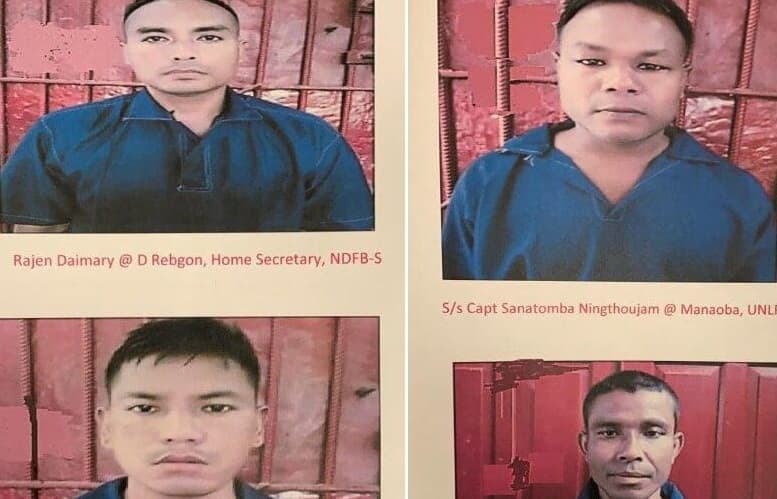 पूर्वोत्तर भारत में उग्रवाद को बड़ा झटका, सीमा पार 1600 किमी दूर बैठकर साजिश रच रहे 22 उग्रवादी गिरफ्त में