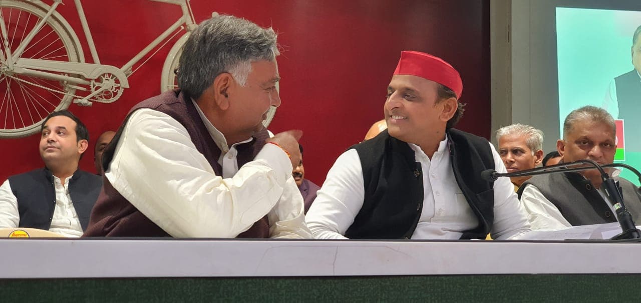 UP Chunav 2022: हरिशंकर तिवारी के बेटों ने लखनऊ में भरी हुंकार, कहा- यूपी से उखाड़ फेकेंगे योगी सरकार