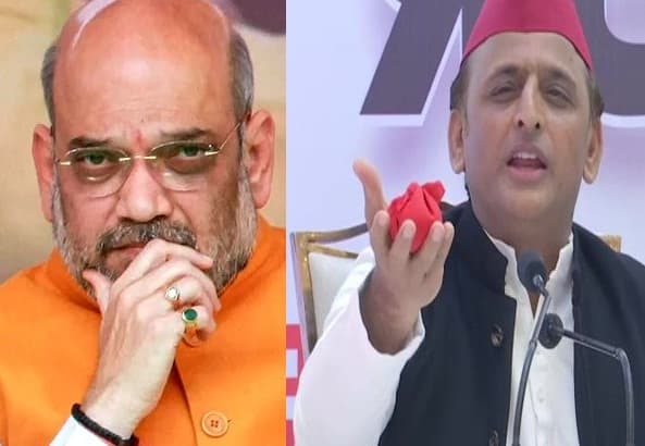 UP Election 2022: अखिलेश यादव ने स्वीकारी अमित शाह की चुनौती, बोले- समय और जगह बताएं