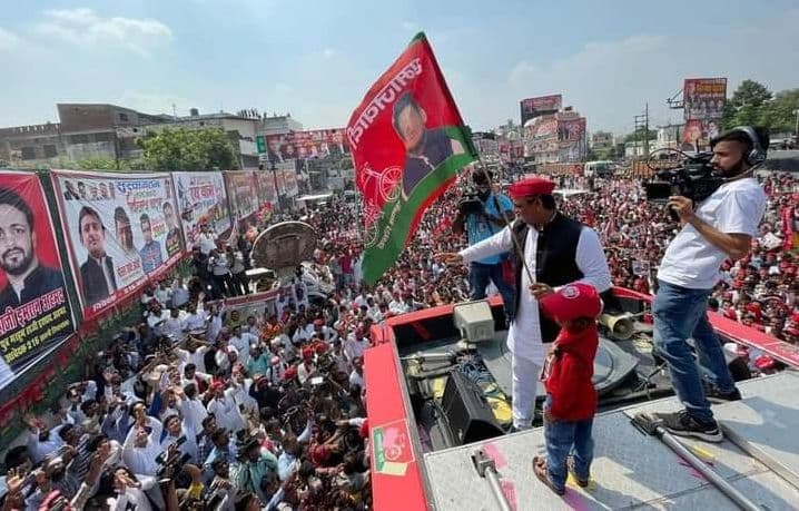 UP Election 2022: बदायूं में अखिलेश का करारा तंज- 10 फरवरी के बाद बीजेपी के नेता ठंडे पड़े, निकल गई गर्मी