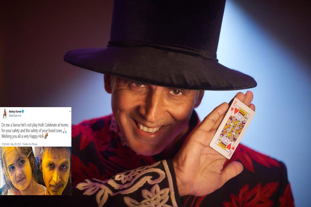 Akshay Kumar ने होली को लेकर किया ट्वीट, होने लगे ट्रोल, कहा मुझ पर एक एहसान करो  . . .
