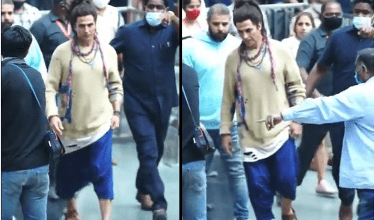 'OMG 2' के सेट से लीक हुआ अक्षय कुमार का लुक, वायरल वीडियो में जबरदस्त दिखे एक्टर