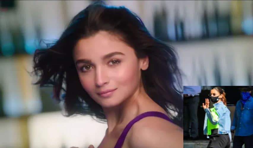 आलिया भट्ट का एयरपोर्ट पर दिखा टशन,राजामौली की फिल्म 'RRR' की शूटिंग के लिए हुई रवाना