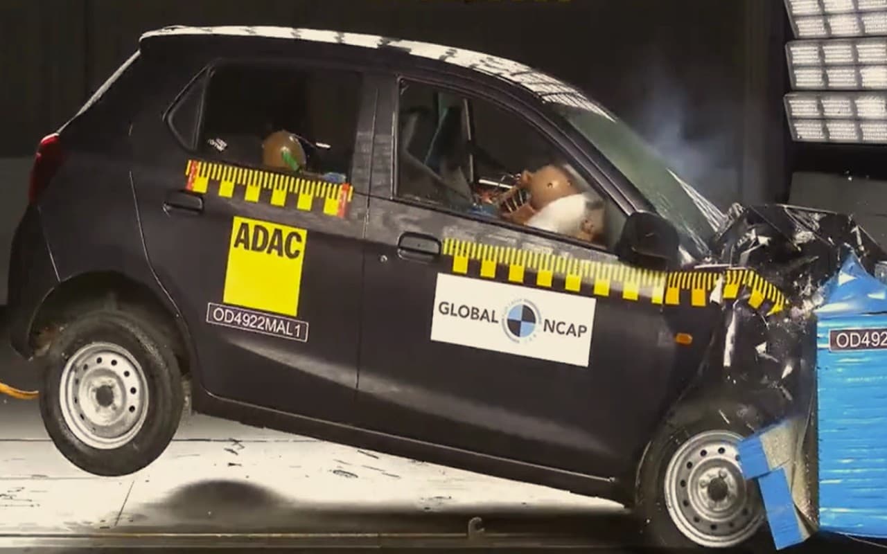Alto K10 को ग्लोबल NCAP टेस्टिंग में मिले 2 स्टार्स, चाइल्ड प्रोटेक्शन में जीरो